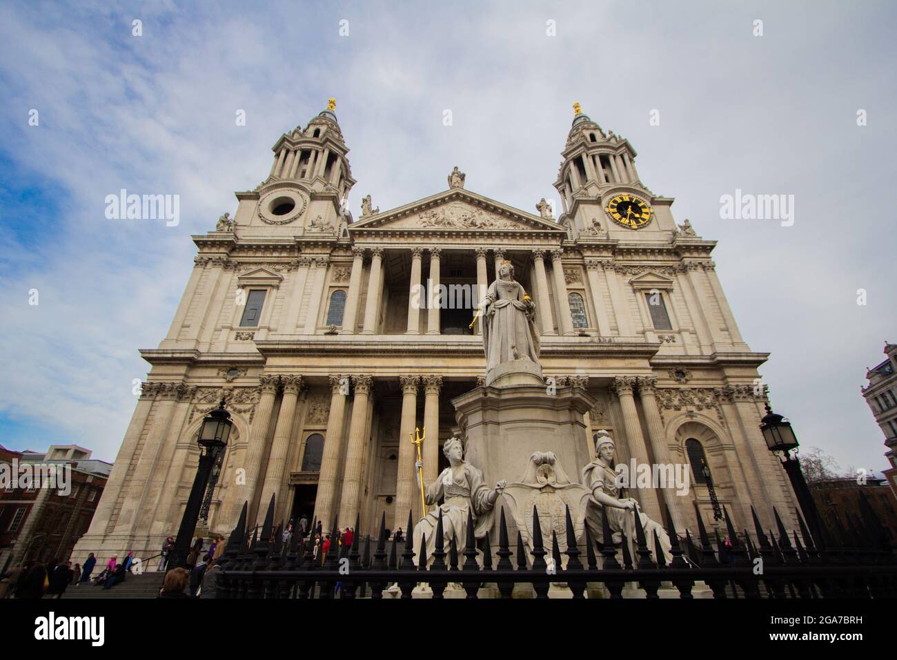 La cattedrale di san Paolo a Londra Foto Stock