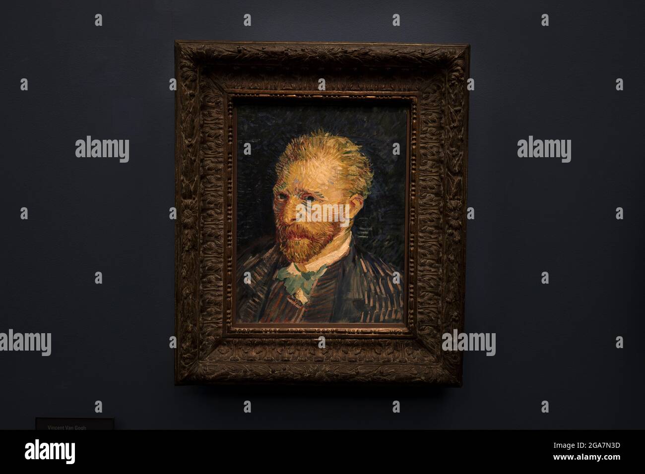 Vincent Van Gogh del Portrait al Museo d'Orsay, a Parigi Foto Stock
