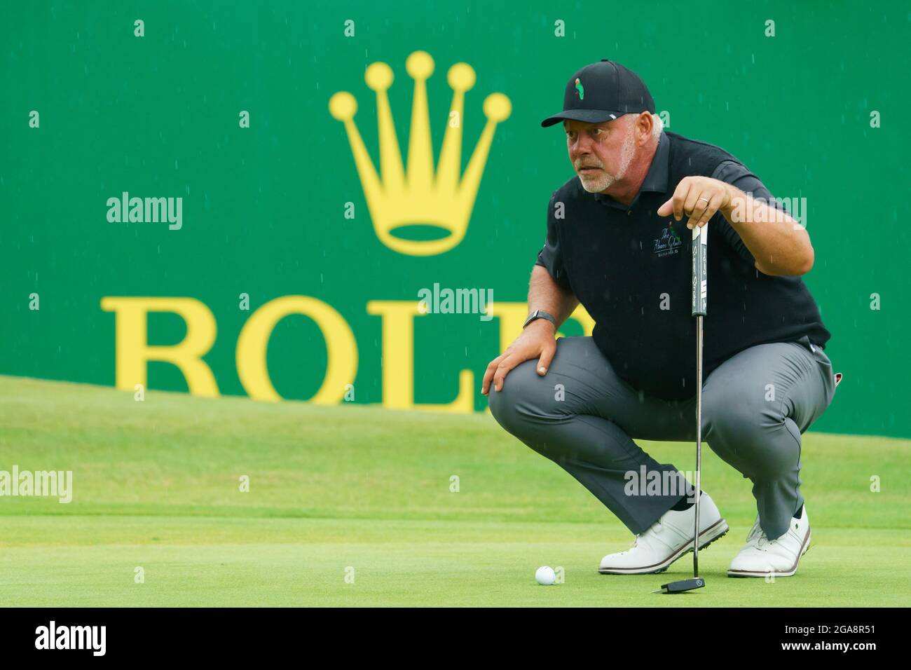 Darren Clarke, OBE è un golfista professionista dall'Irlanda del Nord Foto Stock