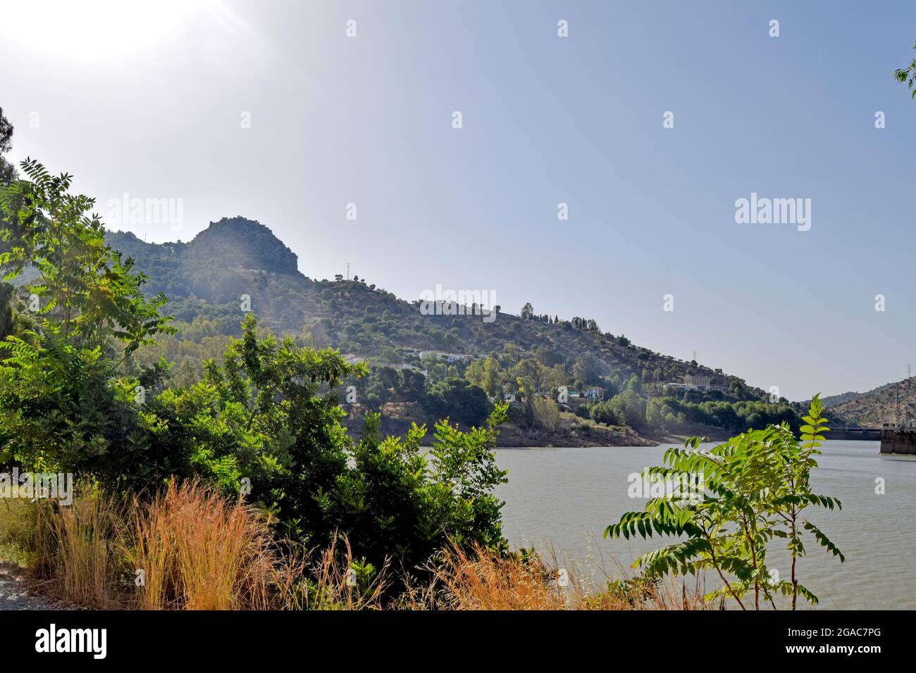 Desfiladero de los Gaitanes nella Sierra de Ardales, Malaga, Andalusia, Spagna Foto Stock