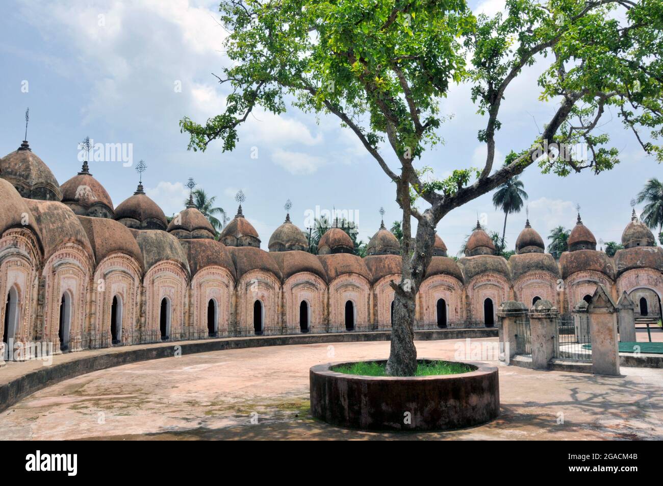 immagine del 108 shiva tempio kalna bardhaman bengala occidentale Foto Stock