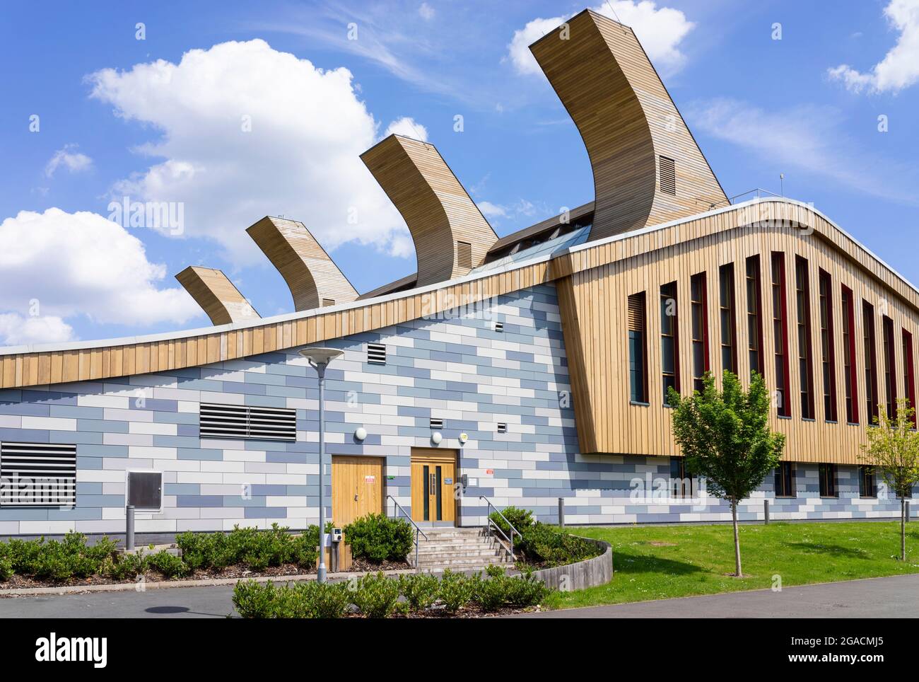 Nottingham University GSK carbon neutral laboratorio di chimica sostenibile edificio Giubileo campus Inghilterra Nottingham East Midlands uk gb europa Foto Stock