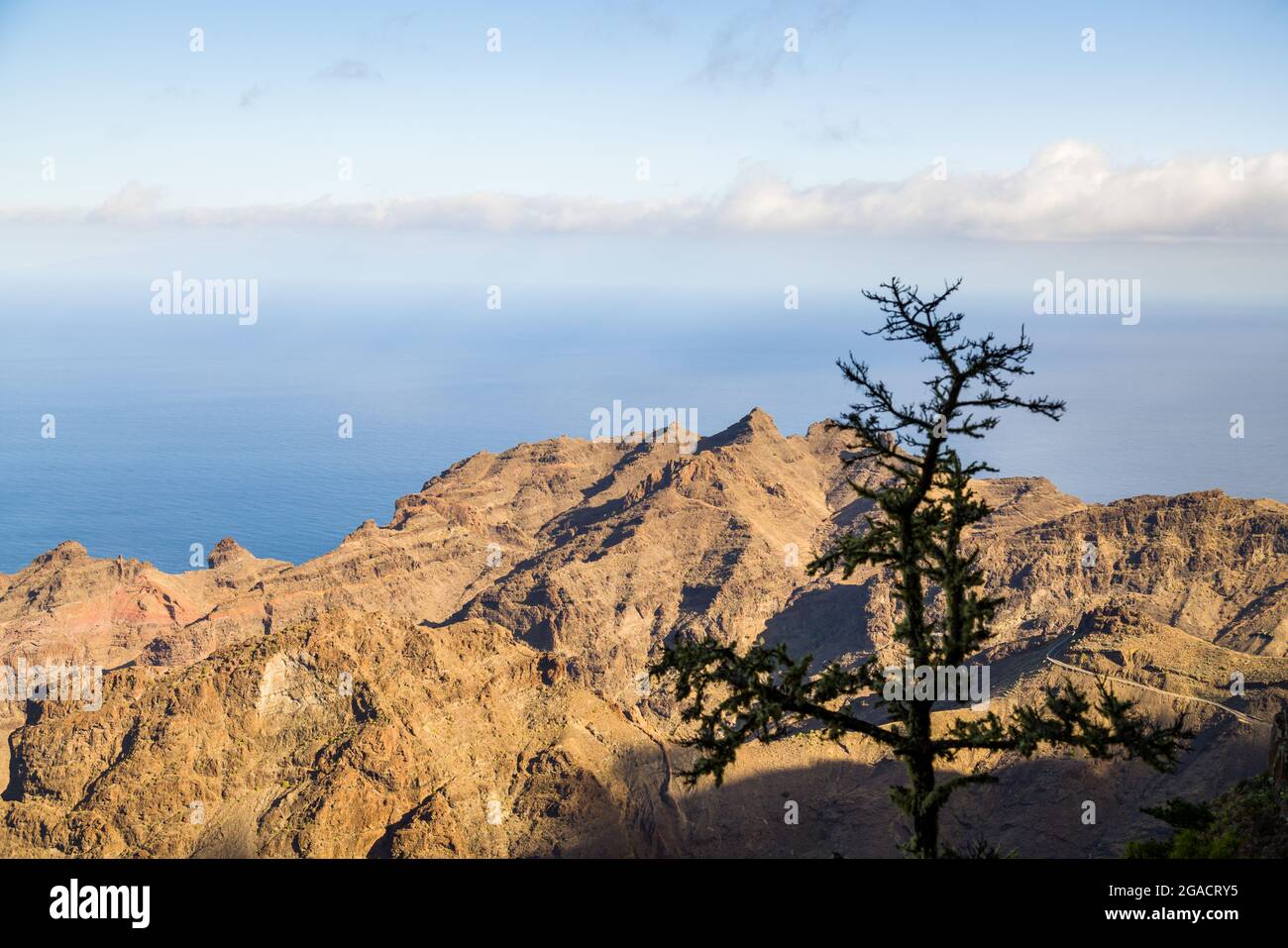 La Gomera Canarie Spagna Foto Stock