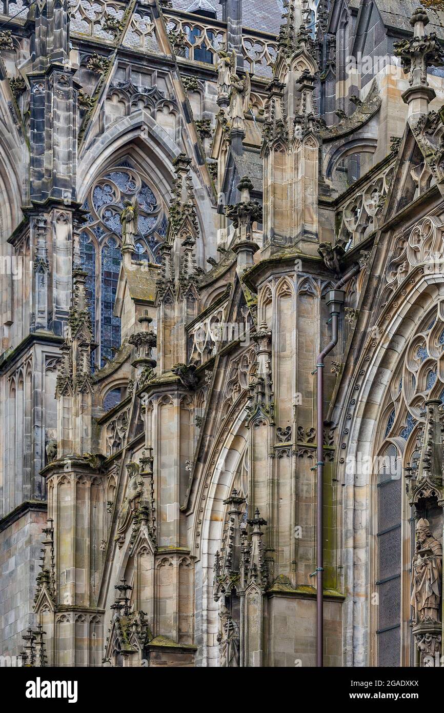 Esterno della Cattedrale di San Giovanni, 's-Hertogenbosch, Paesi Bassi Foto Stock