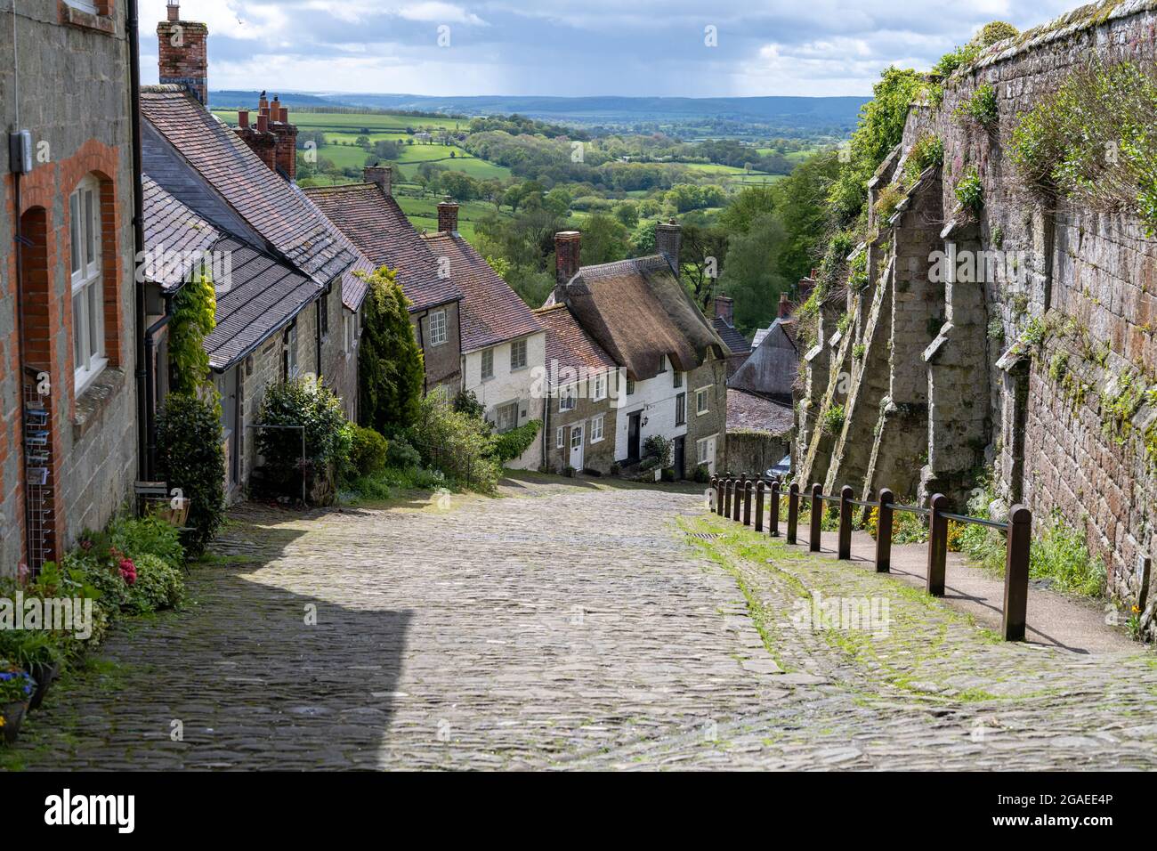 Oro Hill Shaftesbury Dorset Inghilterra Foto Stock