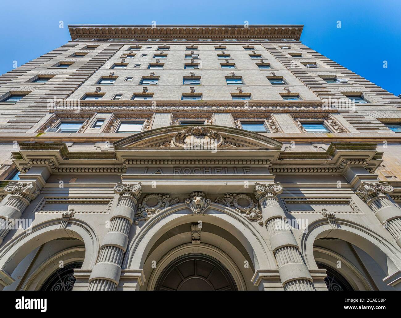 57 West 75th Street, progettato da Lamb & Rich, fa parte del Upper West Side / Central Park West Historic District. Foto Stock