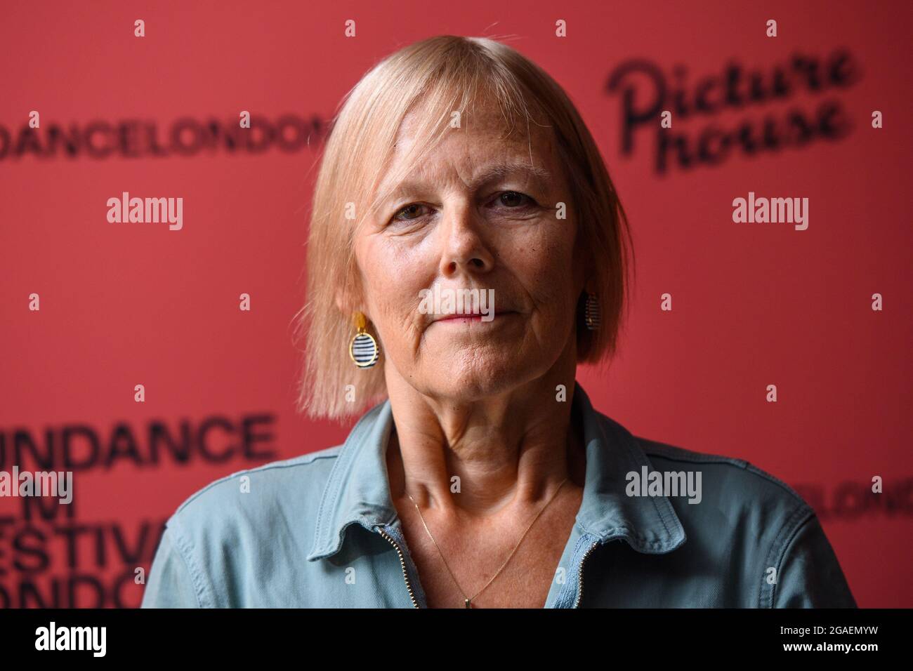 Londra, Regno Unito. 30 luglio 2021. Phyllida Lloyd ha ritratto di frequentare la sua masterclass come parte del Sundance Film Festival, al cinema Picturehouse Central di Londra. Data immagine: Venerdì 30 luglio 2021. Il credito fotografico dovrebbe essere: Matt Crossick/Empics/Alamy Live News Foto Stock