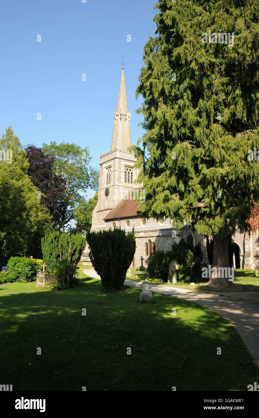 St Mary's Church, Princes Risborough, Buckinghamshire Foto Stock