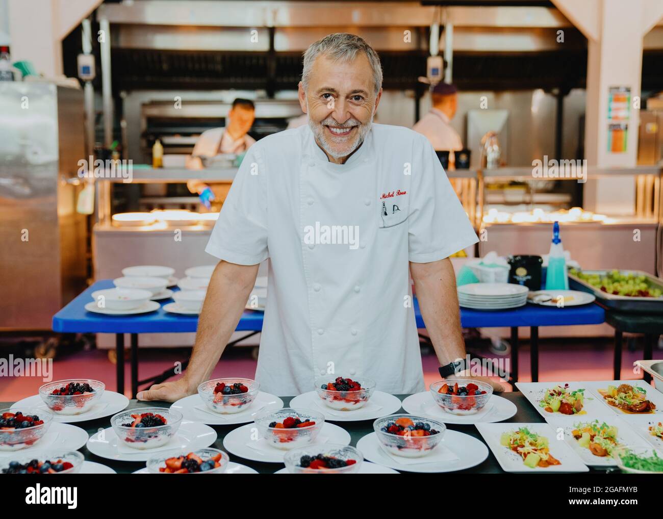 Chef Michel Roux Jr Foto Stock
