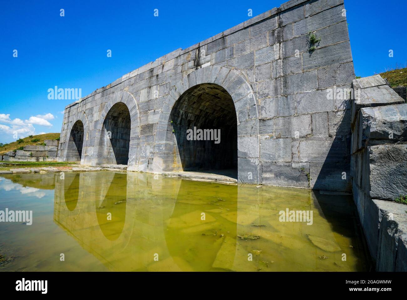 Nizza cittadella Thanh Hoa provincia nord del Vietnam Foto Stock