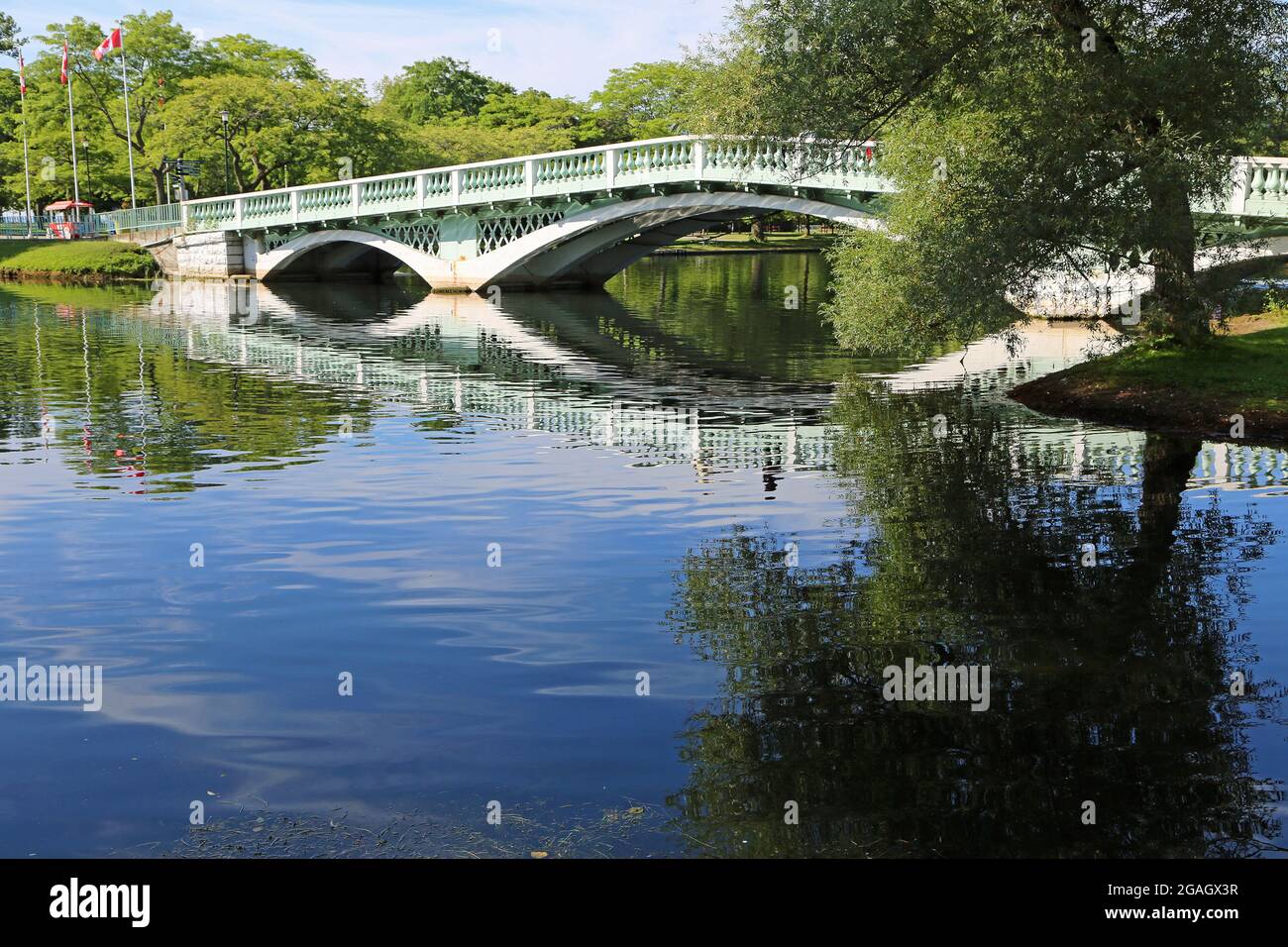 Center Island Bridge - Toronto, Canada Foto Stock