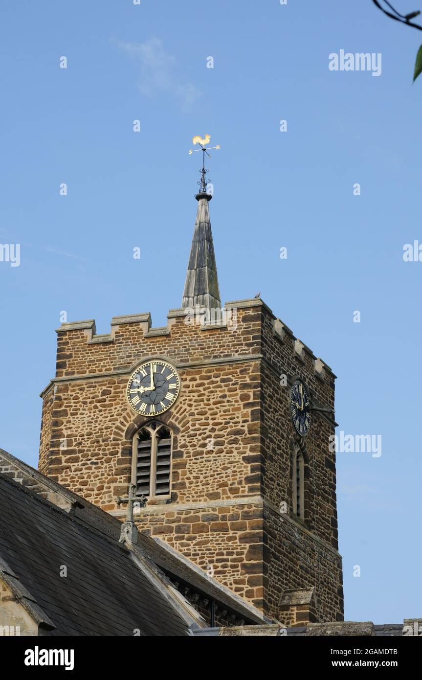 Chiesa di San Swithun, Sandy, Bedfordshire Foto Stock