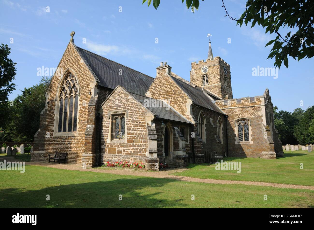 Chiesa di San Swithun, Sandy, Bedfordshire Foto Stock