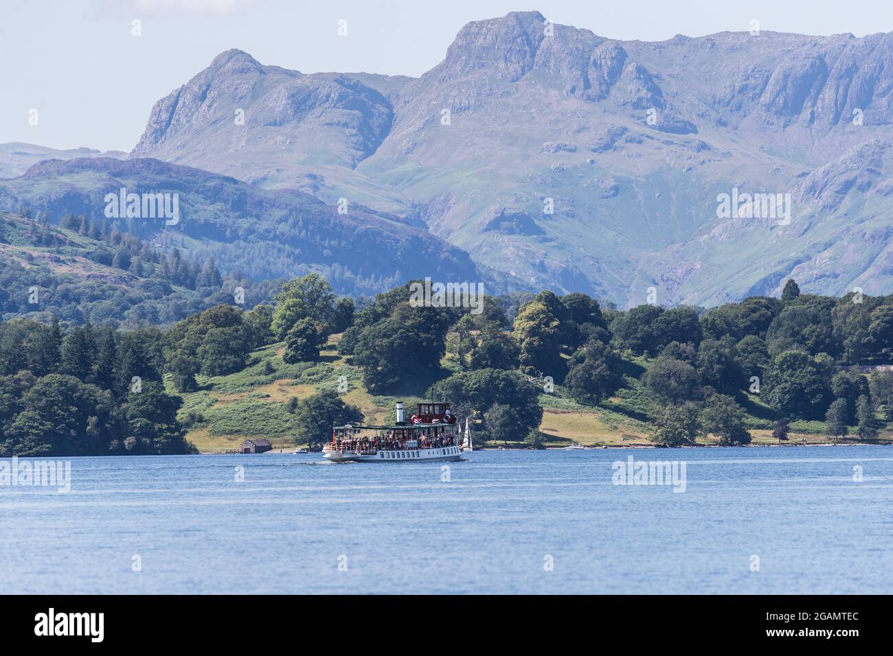 MV Tern Lago di Windermere Foto Stock