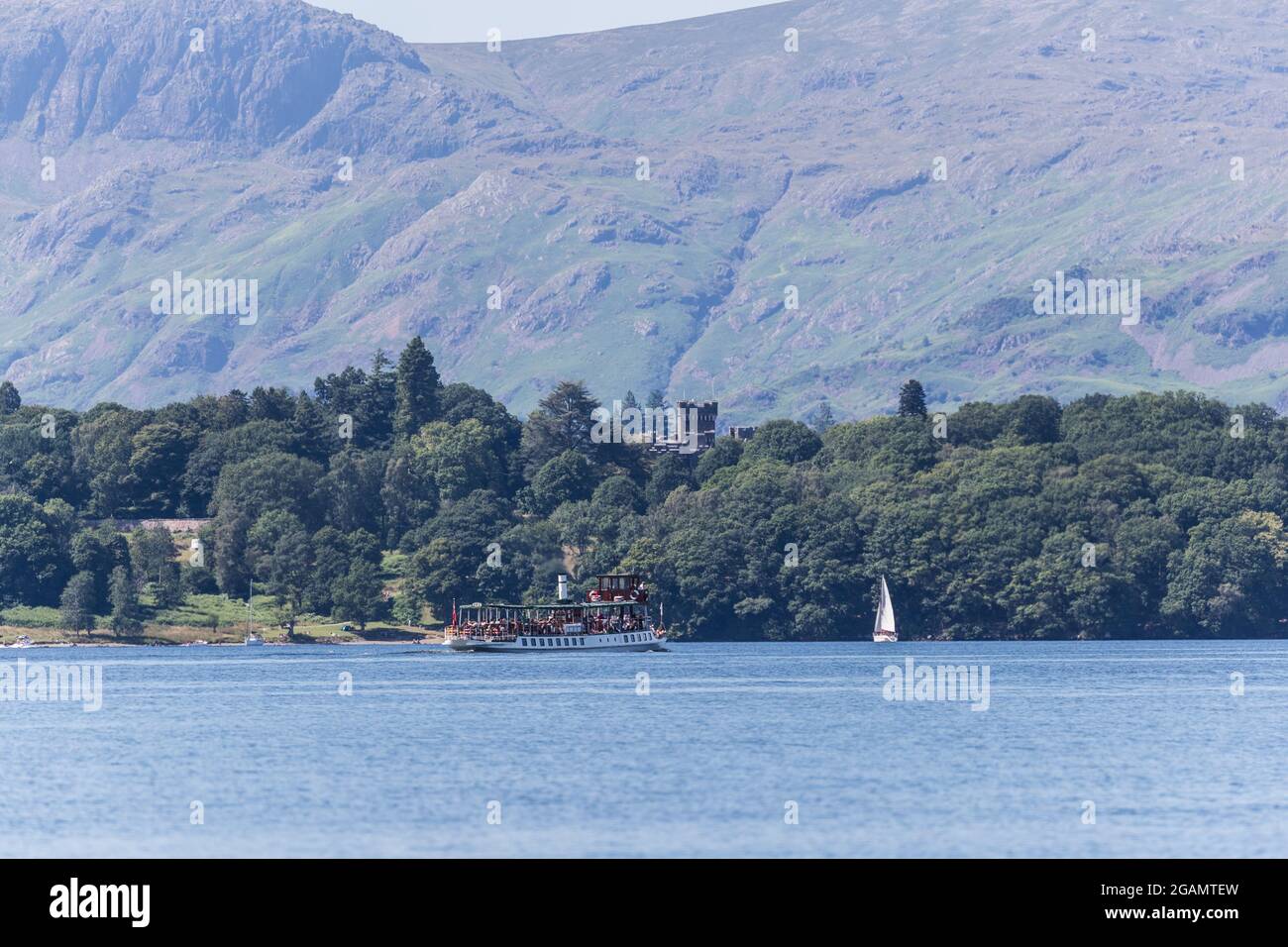 MV Tern Lago di Windermere Foto Stock