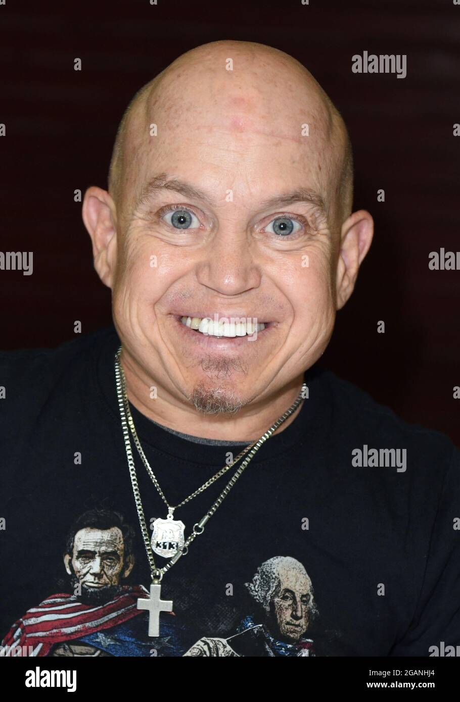 Gatlinburg, Tennessee, Stati Uniti. 31 luglio 2021. Martin Klebba ha partecipato al Smoky Mountain Fan Fest 2021, Gatlinburg Convention Center, Gatlinburg, TN, 31 luglio 2021. Credit: Derek Storm/Everett Collection/Alamy Live News Foto Stock