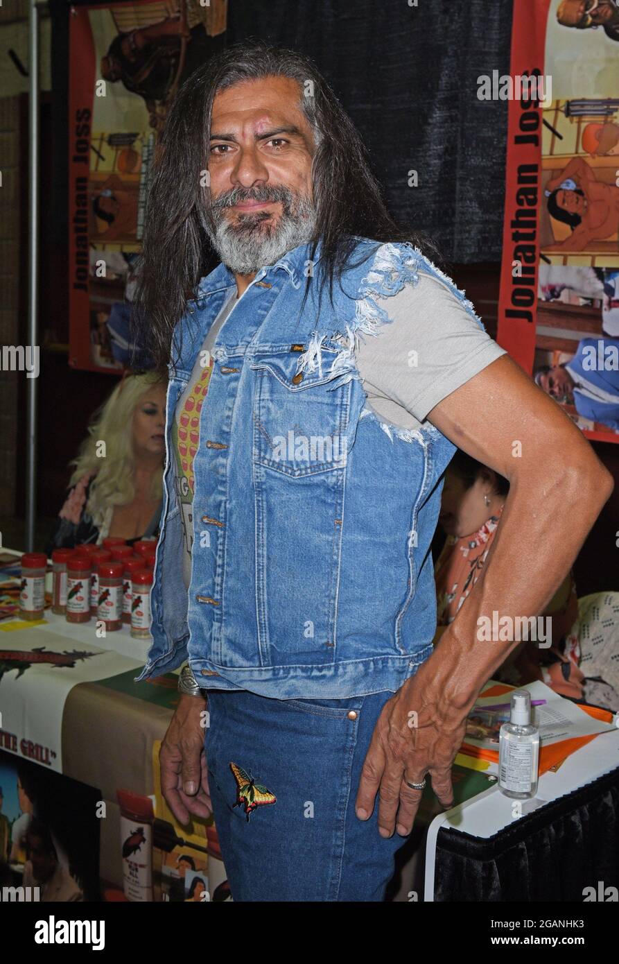 Gatlinburg, Tennessee, Stati Uniti. 31 luglio 2021. Jonathan Joss è presente al Smoky Mountain Fan Fest 2021, Gatlinburg Convention Center, Gatlinburg, TN, 31 luglio 2021. Credit: Derek Storm/Everett Collection/Alamy Live News Foto Stock