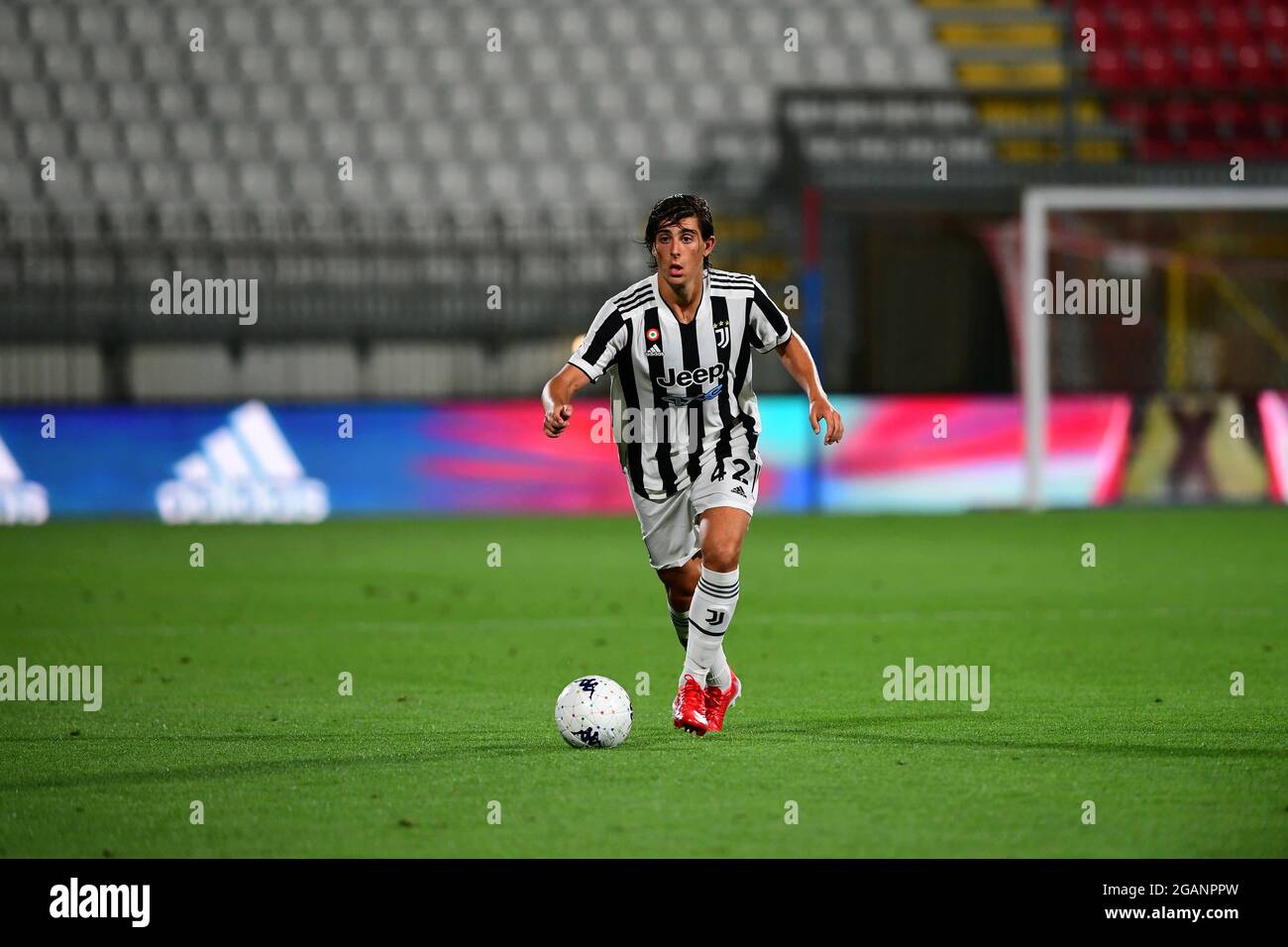 Monza, Italia. 31 luglio 2021. Filippo Ranocchia della Juventus Torino controlla la palla durante la partita pre-stagione valida per il 25° Trofeo Luigi Berlusconi nello Stadio U-Power di Monza, Monza e Brianza, Italia Credit: Agenzia indipendente di Foto/Alamy Live News Foto Stock