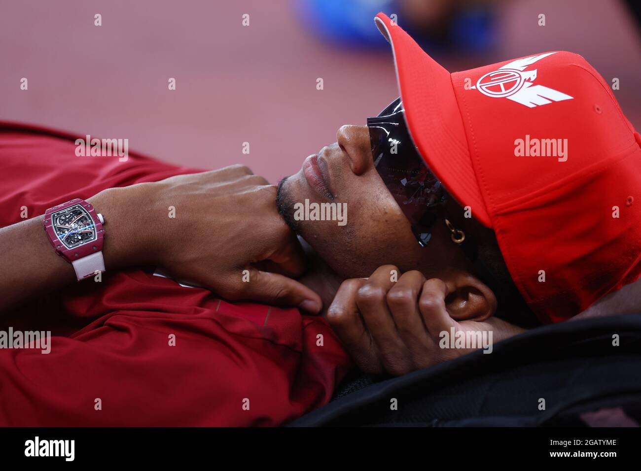 Mutaz Essa Barshim Qatar During Immagini e Fotos Stock - Alamy