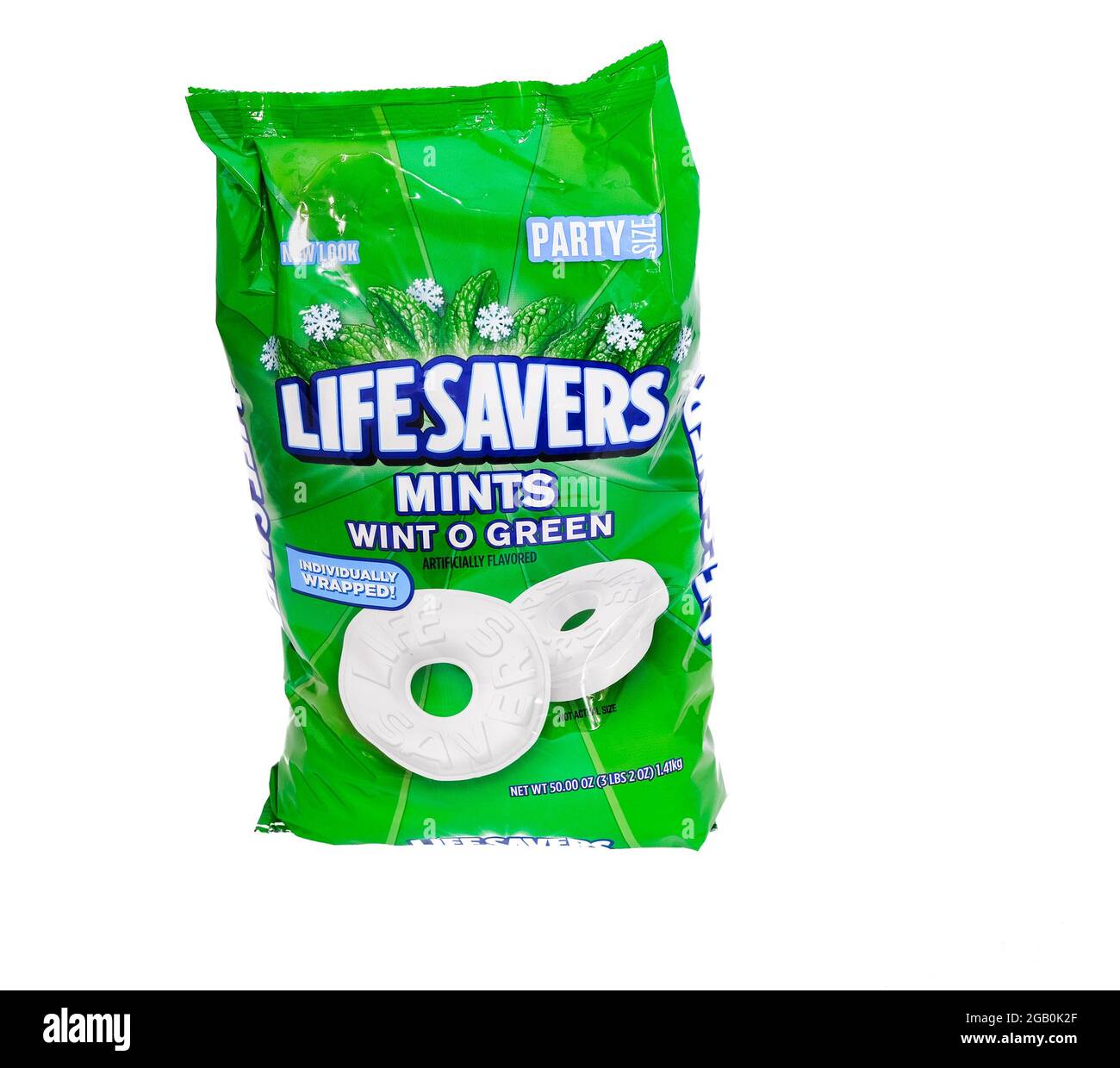 Borsa di Wintergreen LIFE Savers Foto Stock
