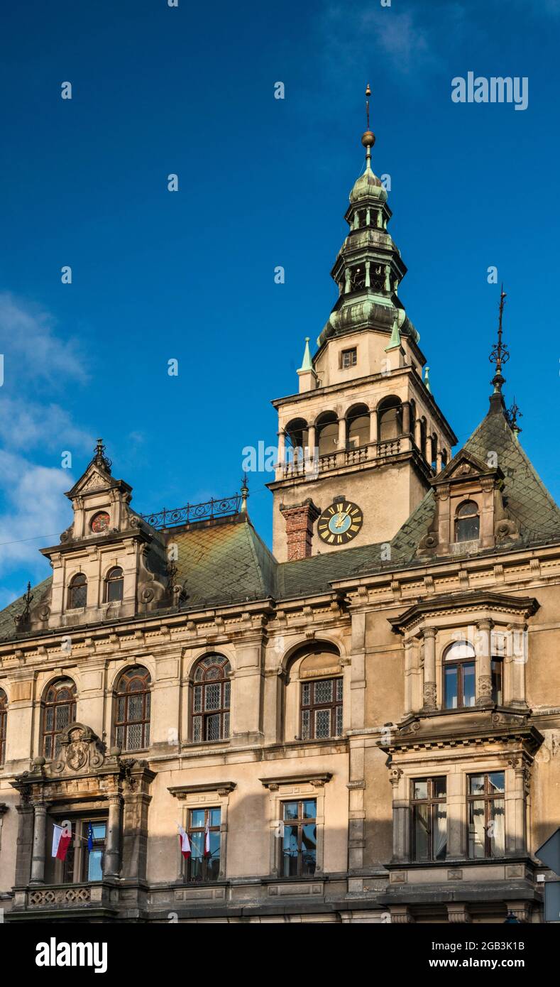 Municipio di Klodzko, bassa Slesia, Polonia Foto Stock