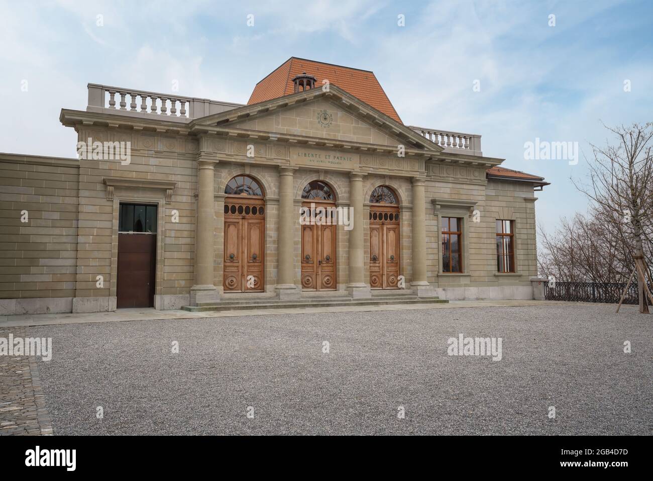 Gran Consiglio di Vaud - edificio del Parlamento del Cantone di Vaud - Losanna, Svizzera Foto Stock