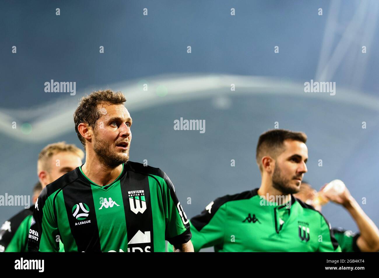 Melbourne, Australia, 1 aprile 2021. : Alessandro Diamanti del Western United durante la partita di calcio della Hyundai A-League tra il Western United FC e il Melbourne City FC. Credit: Dave Hewison/Speed Media/Alamy Live News Foto Stock