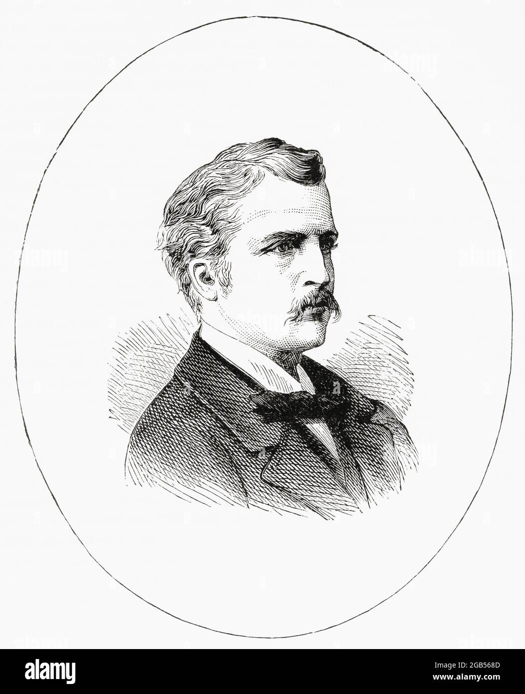 John George Edward Henry Douglas Sutherland Campbell, IX duca di Argyll, 1845 – 1914, aka Marchese di Lorne. Nobiluomo britannico e Governatore Generale del Canada. Dalla pittoresca Scozia le sue scene romantiche e le associazioni storiche, pubblicato intorno al 1890. Foto Stock