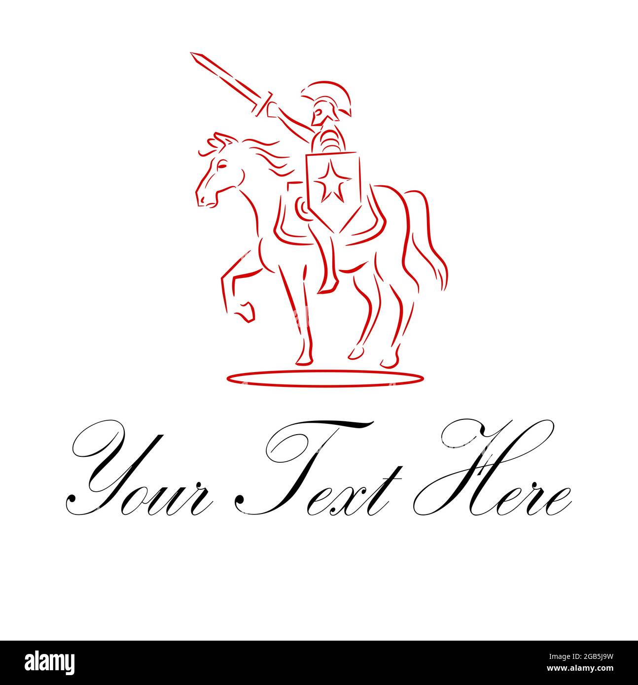 Immagine vettoriale dell'illustrazione grafica. Adatto per l'uso come simbolo, icona e marchio dei vostri prodotti aziendali. Speriamo che porti positivo Illustrazione Vettoriale