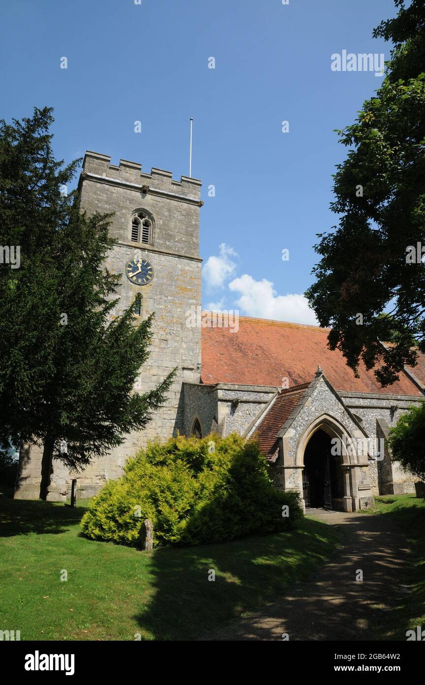St Leonard Church, Watlington, Oxfordshire Foto Stock