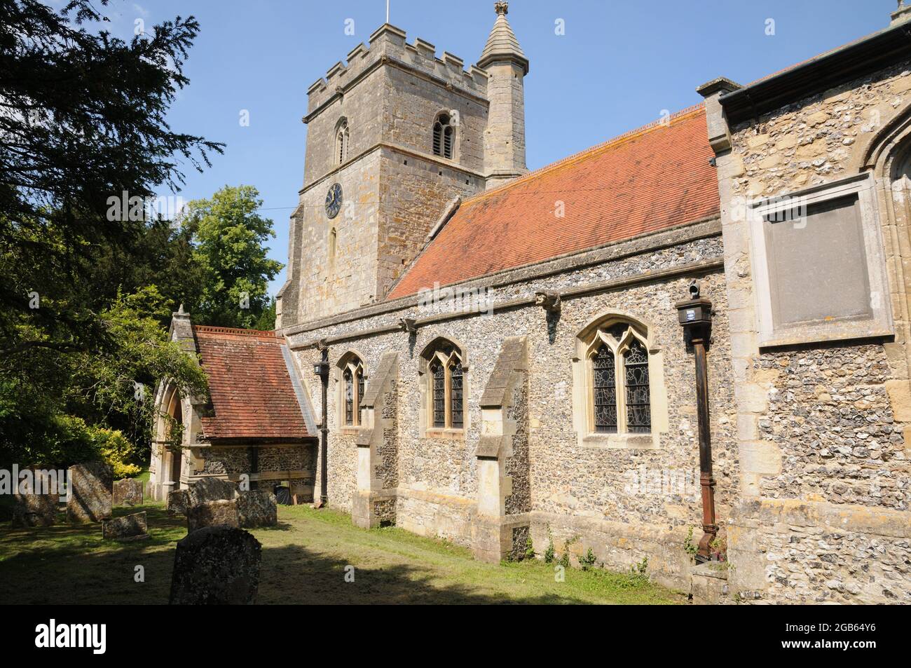 St Leonard Church, Watlington, Oxfordshire Foto Stock