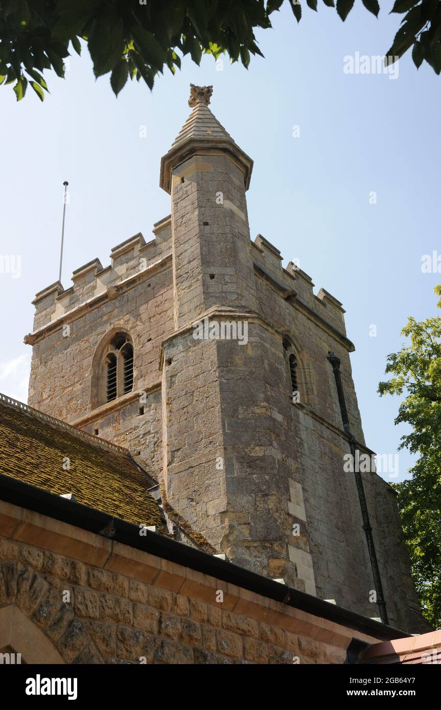 St Leonard Church, Watlington, Oxfordshire Foto Stock