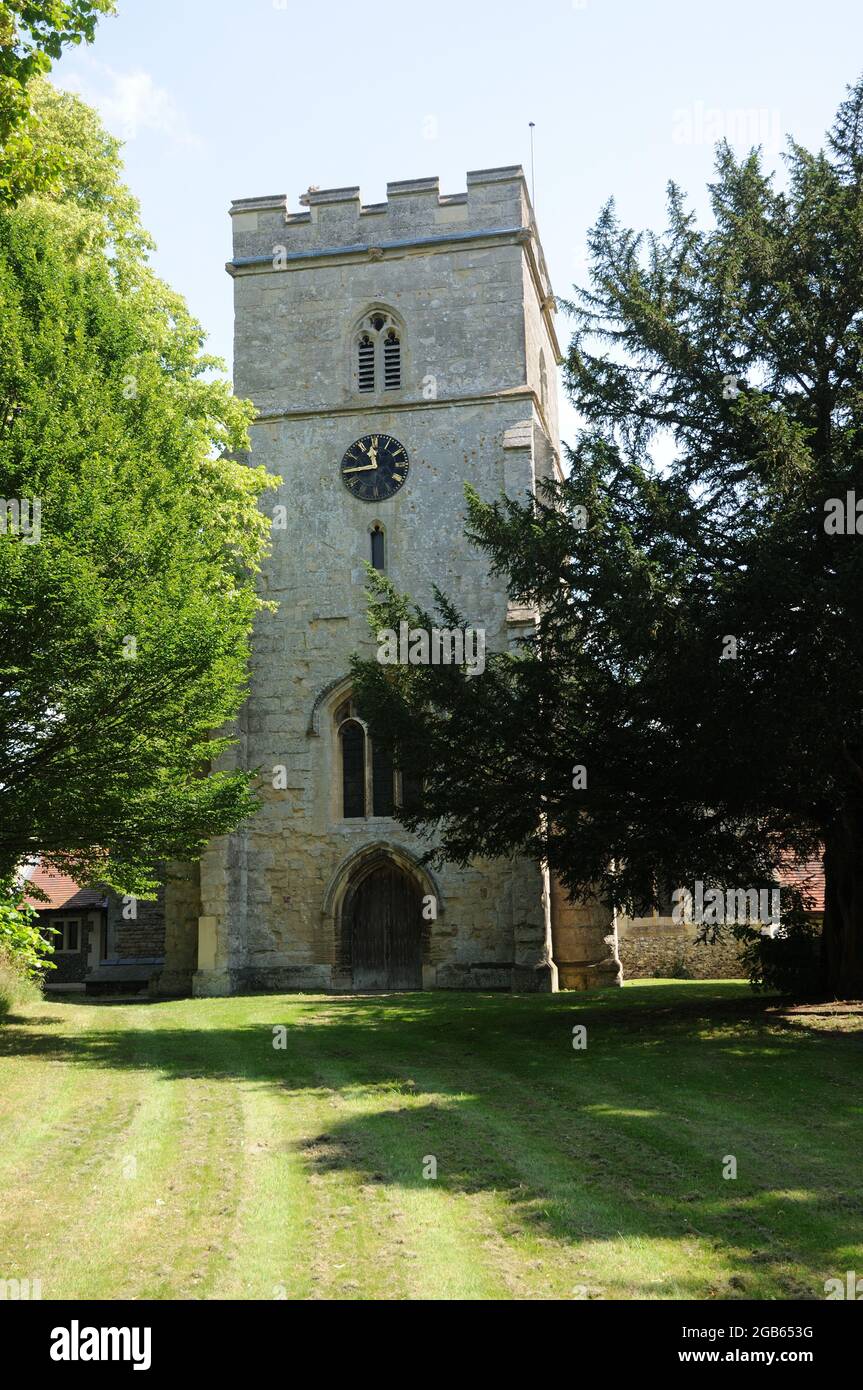 St Leonard Church, Watlington, Oxfordshire Foto Stock