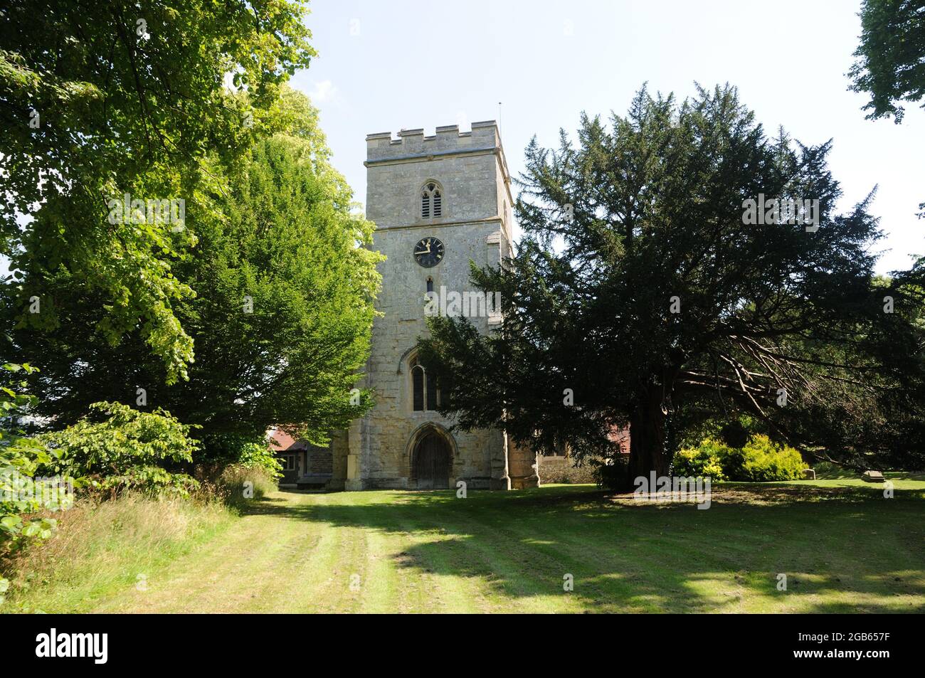 St Leonard Church, Watlington, Oxfordshire Foto Stock