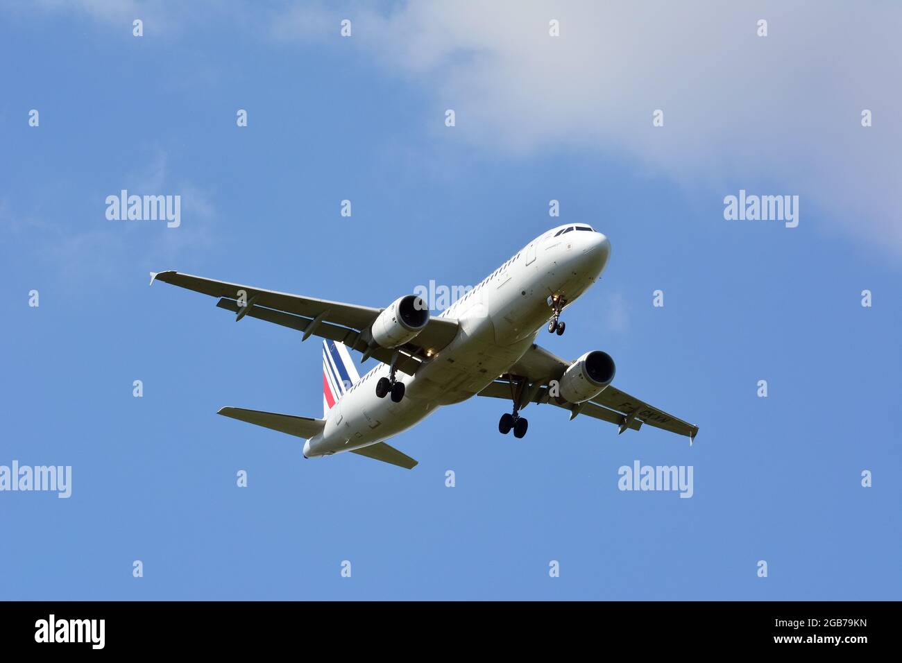 Air France (una delle più grandi compagnie aeree del mondo), Airbus A320 Foto Stock