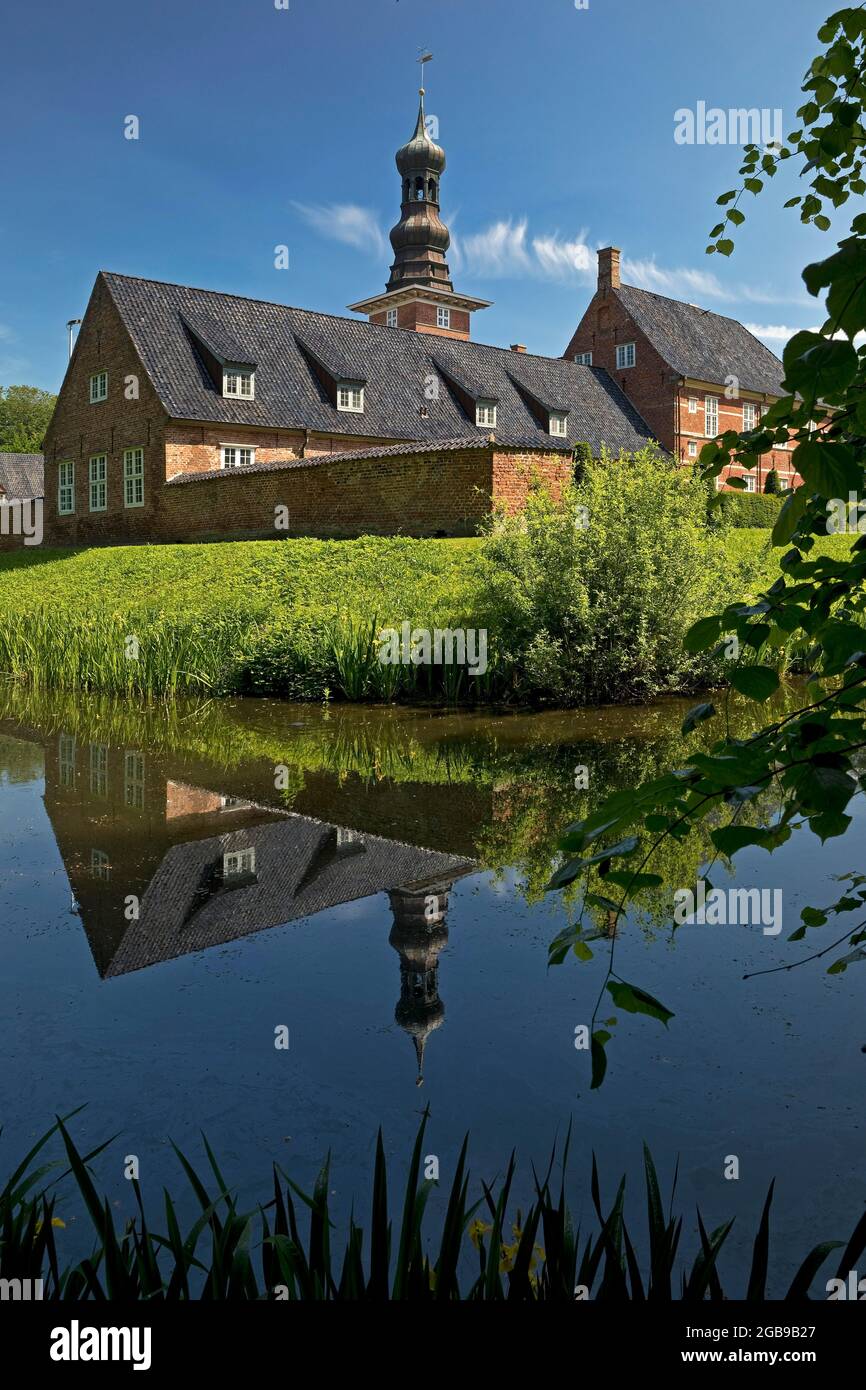 Husum Castle, Husum, North Frisia, Schleswig-Holstein, Germania Foto Stock