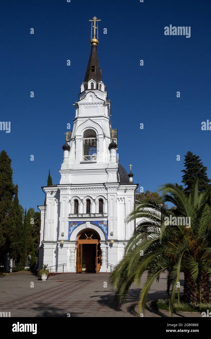 Cattedrale dell'Arcangelo Michele, Sochi, Krasnodar krai, Russia Foto Stock