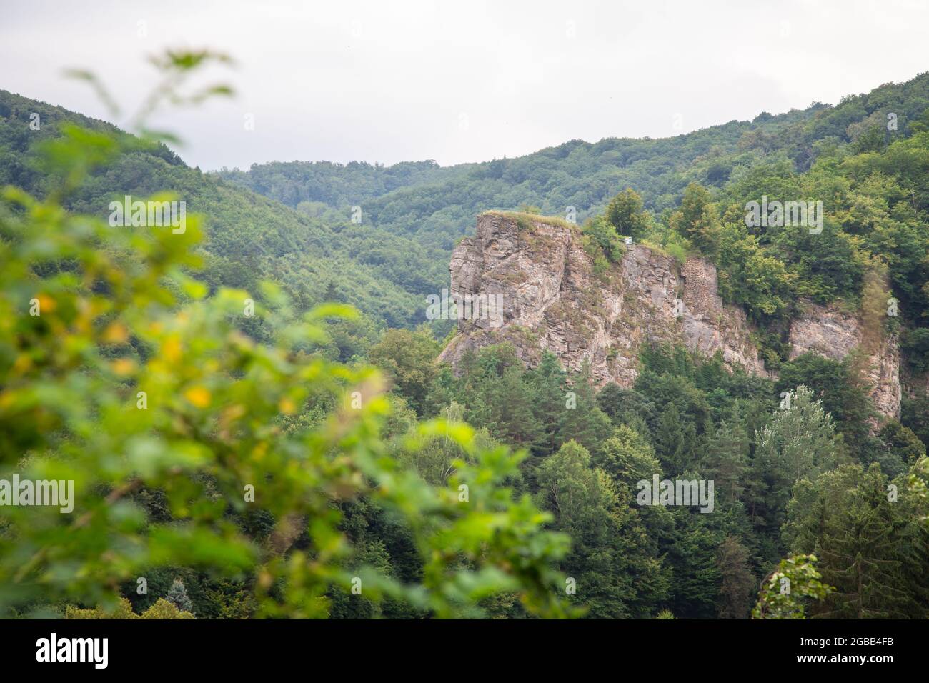 Parco nazionale Thayatal - rocce Foto Stock