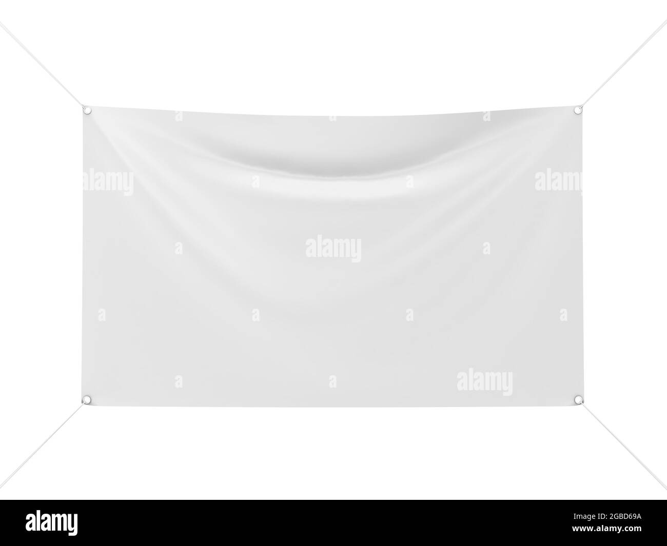 Bendino rettangolare in vinile. illustrazione 3d isolata su sfondo bianco. Banner per il vostro annuncio Foto Stock Bendino rettangolare in vinile. illustrazione 3d isolata su sfondo bianco. Banner per il vostro annuncio Foto Stock