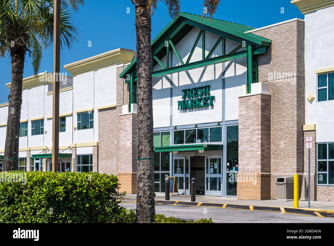 Il negozio di alimentari Fresh Market di lusso a Ponte Vedra Beach, Florida. (STATI UNITI) Foto Stock