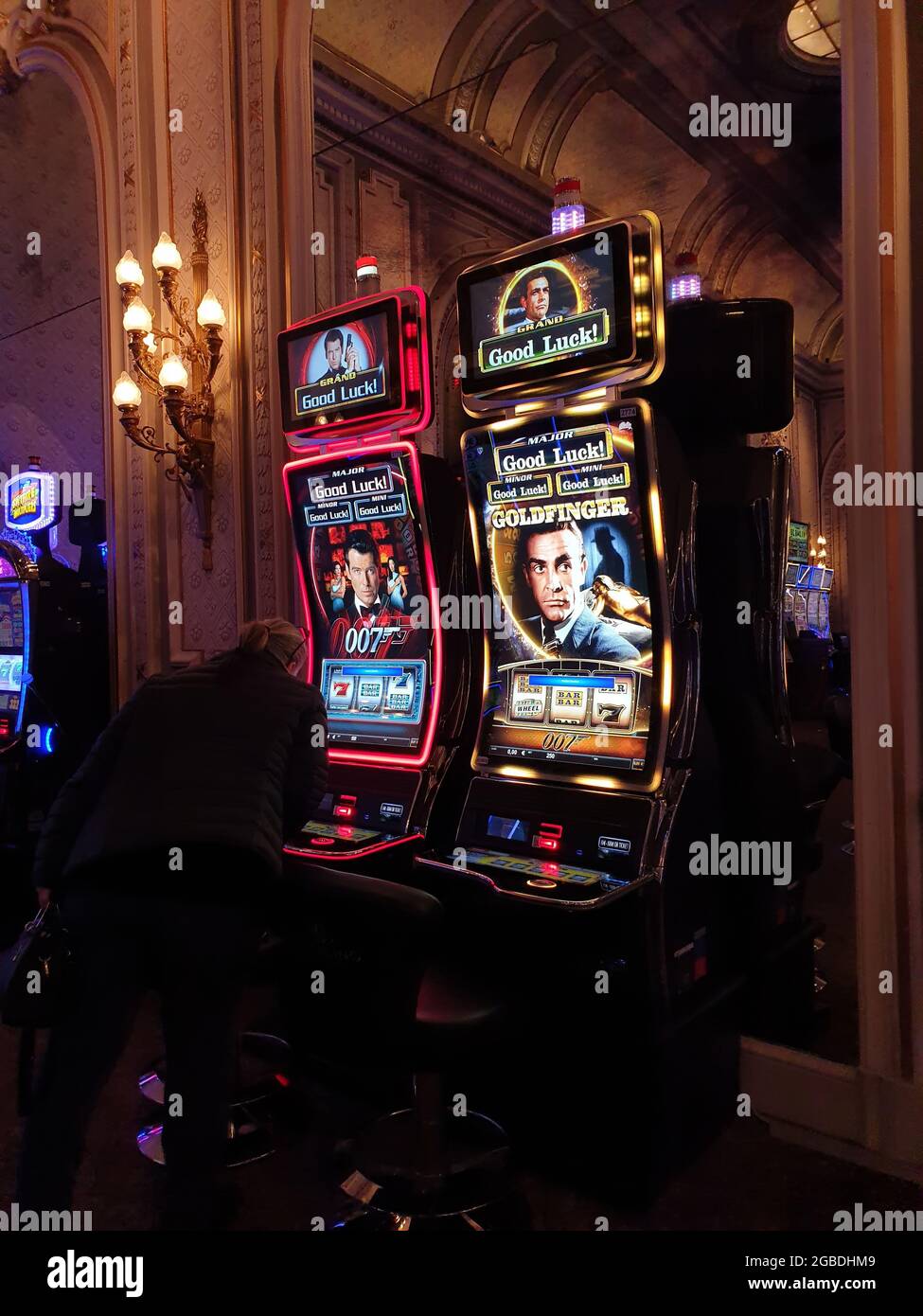 Casinò Monte-Carlo a Monaco Foto Stock