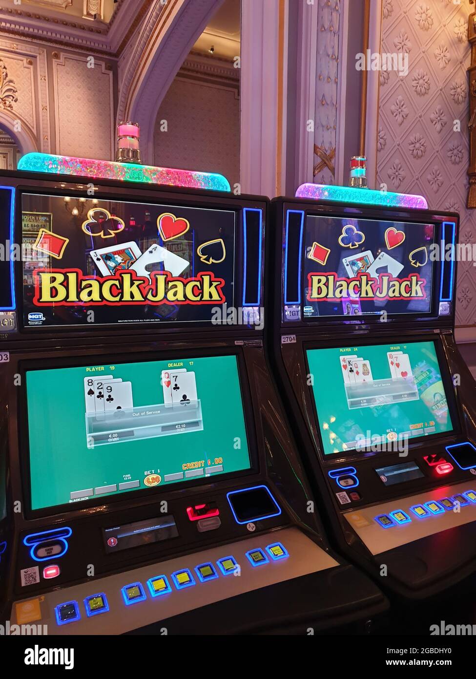 Casinò Monte-Carlo a Monaco Foto Stock