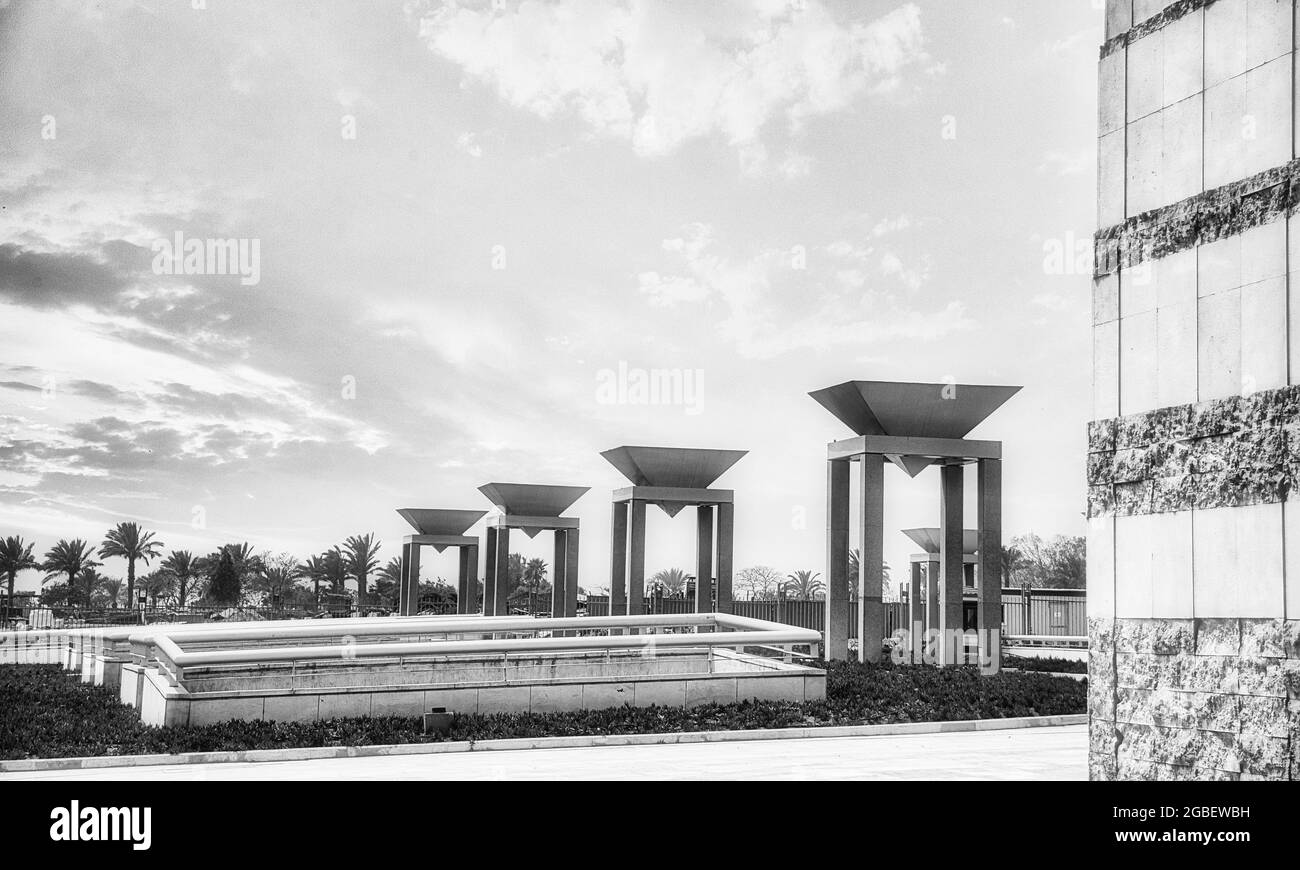 Il museo nazionale della civiltà egiziana Foto Stock