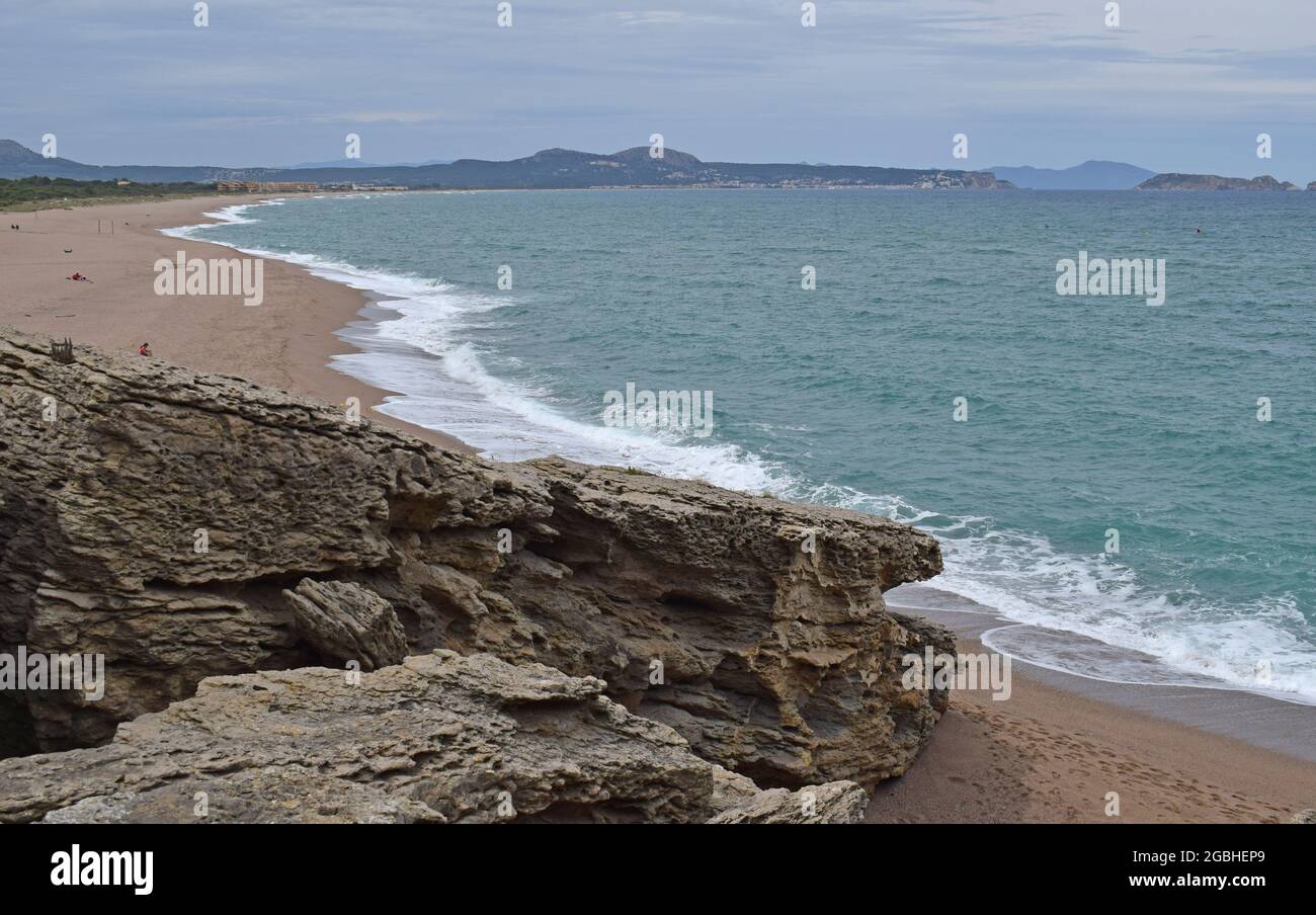 Spiagge e insenature di Begur, Gerona Catalonia Spagna Foto Stock