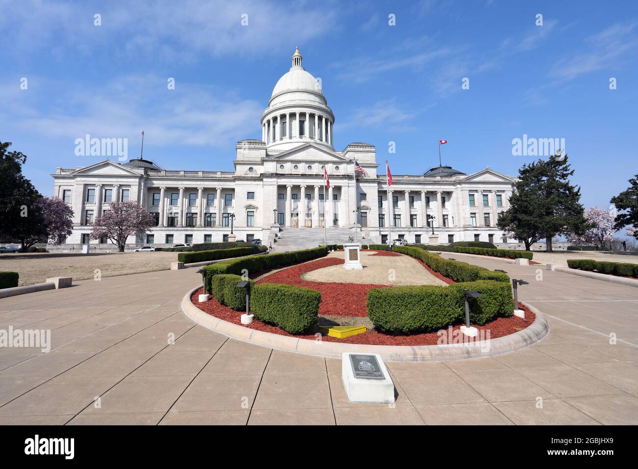 Geografia / viaggio, Stati Uniti, Arkansas, Little Rock, Campidoglio dello stato, Little Rock, Arkansas, ADDITIONAL-RIGHTS-CLEARANCE-INFO-NOT-AVAILABLE Foto Stock