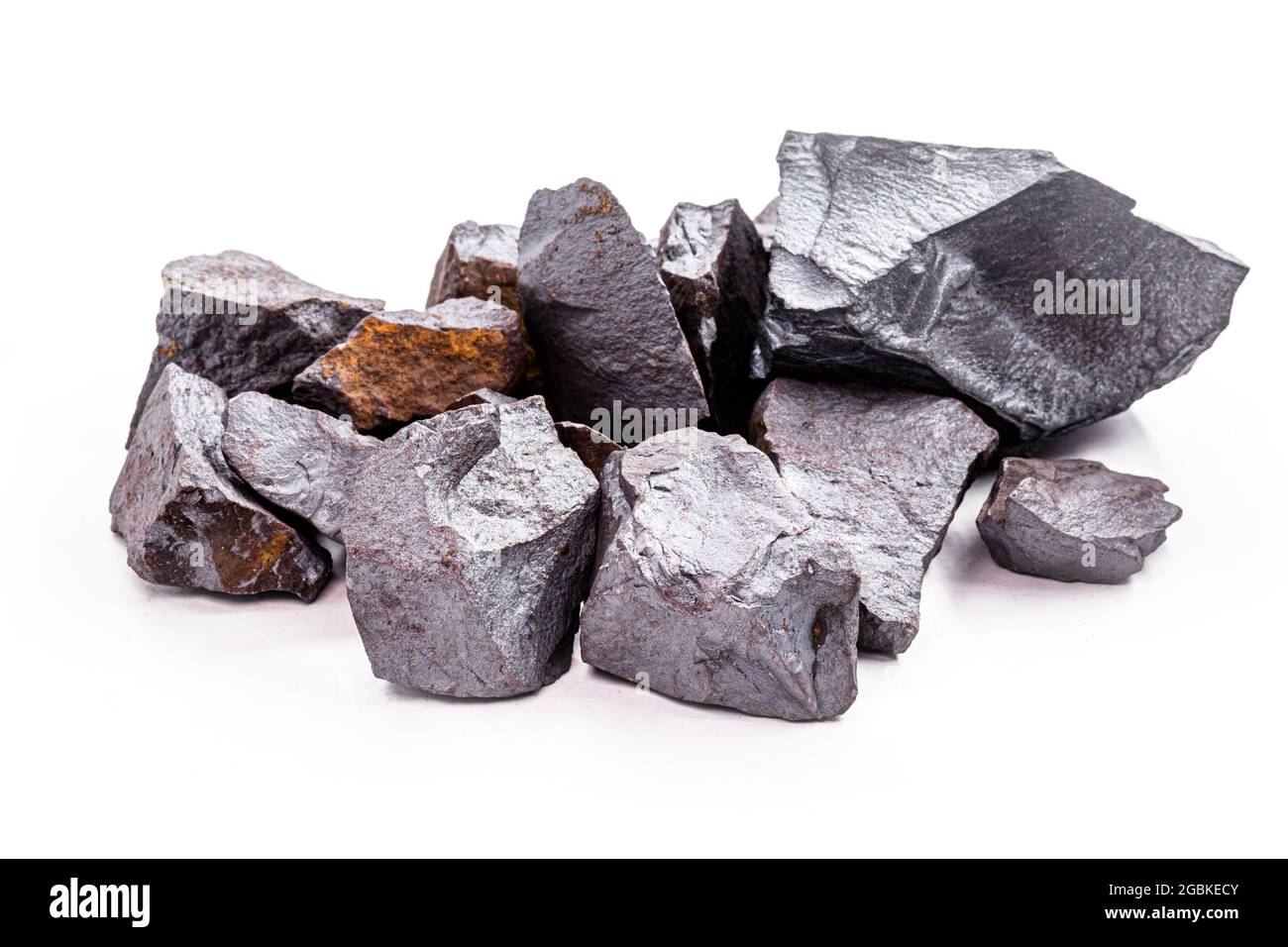 minerale di ferro utilizzato nell'industria metallurgica e nell'edilizia  civile, concetto di estrazione mineraria Foto stock - Alamy