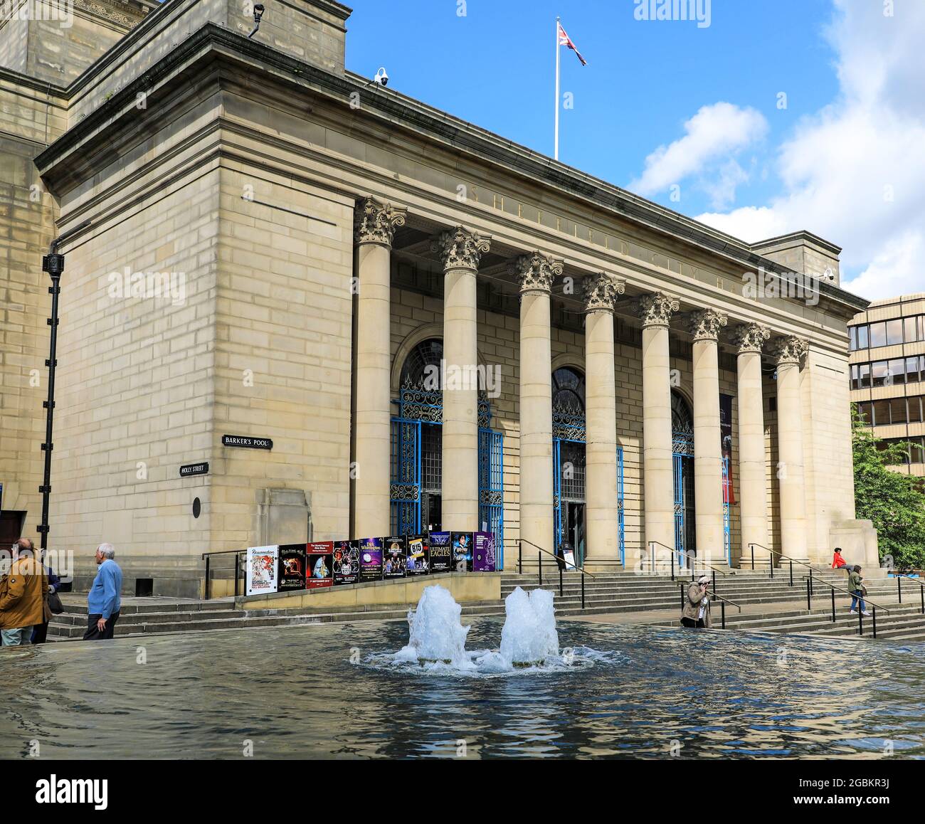 Sheffield City Hall, Sheffield, South Yorkshire, Inghilterra, Regno Unito Foto Stock