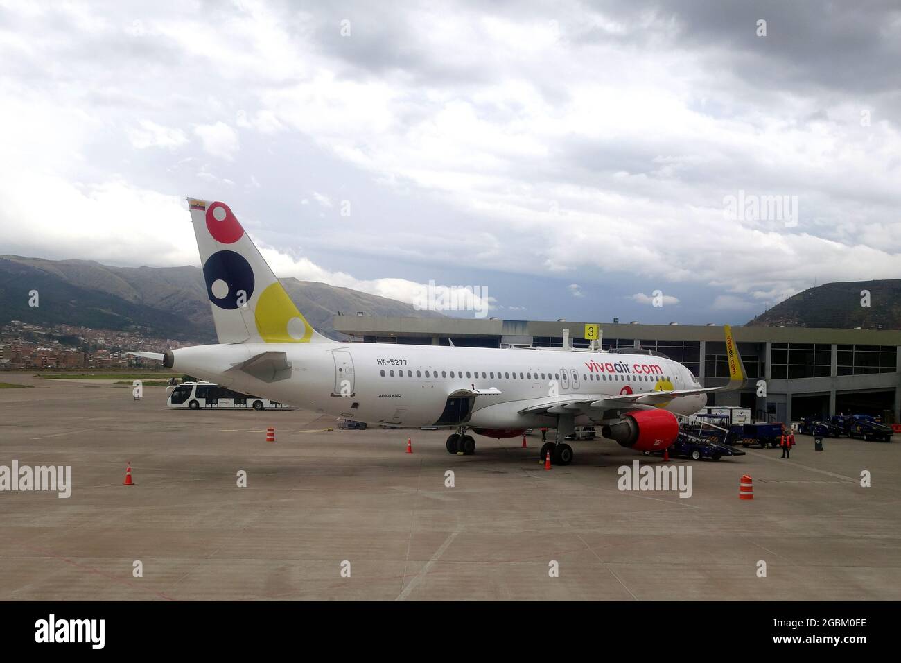 Viva Air Colombia (è una compagnia aerea colombiana low-cost con sede a Rionegro, Antioquia, Colombia), aereo Airbus A320 Foto Stock