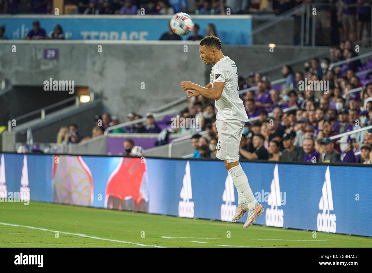 Orlando, Florida, USA, 4 agosto 2021, Il difensore di Inter Miami