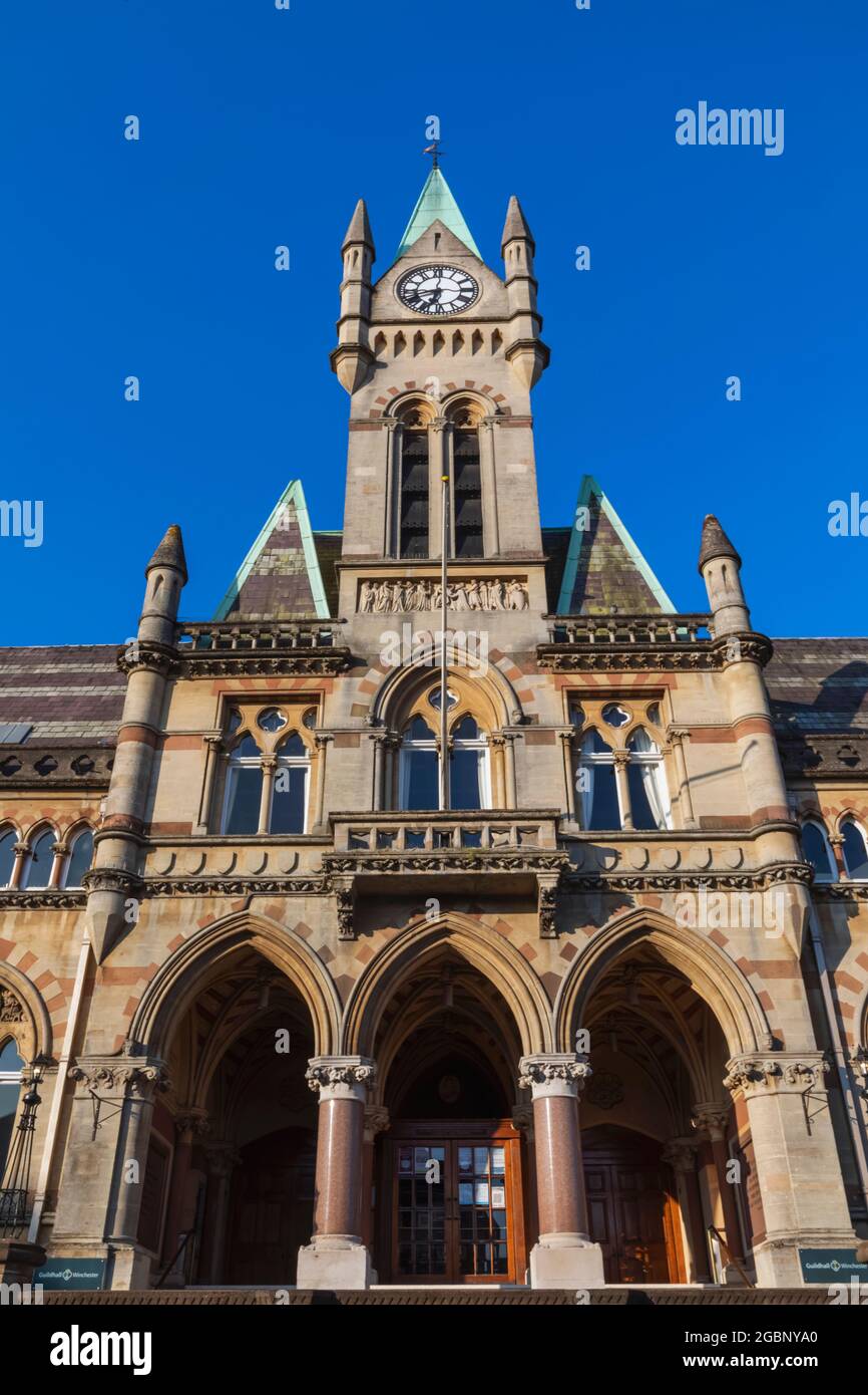 Inghilterra, Hampshire, Winchester Guildhall Foto Stock